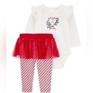 Carter’s baby Christmas set size 12M